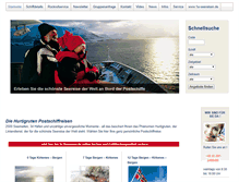 Tablet Screenshot of postschiffe-online-buchen.de
